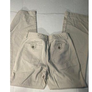 Dockers Womens‎ Favorite Fit Mid Rise Bootcut Size 4 Khaki